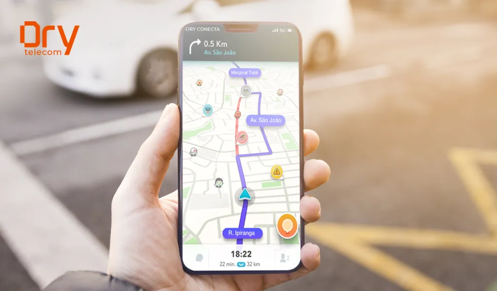 Waze sem limites: Descubra com o Plano 50 da Dry Telecom!