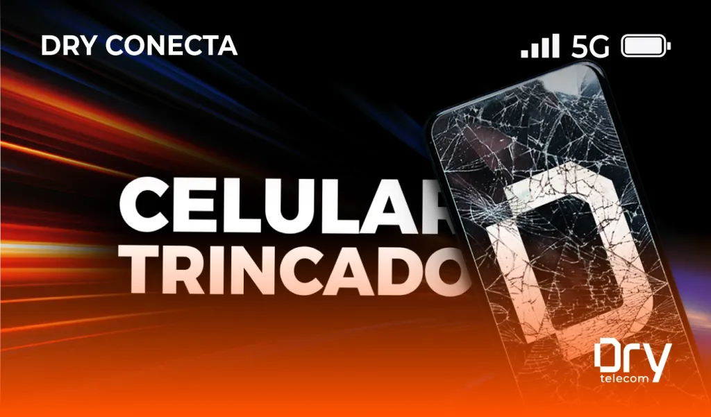 Pode colocar película no celular trincado?