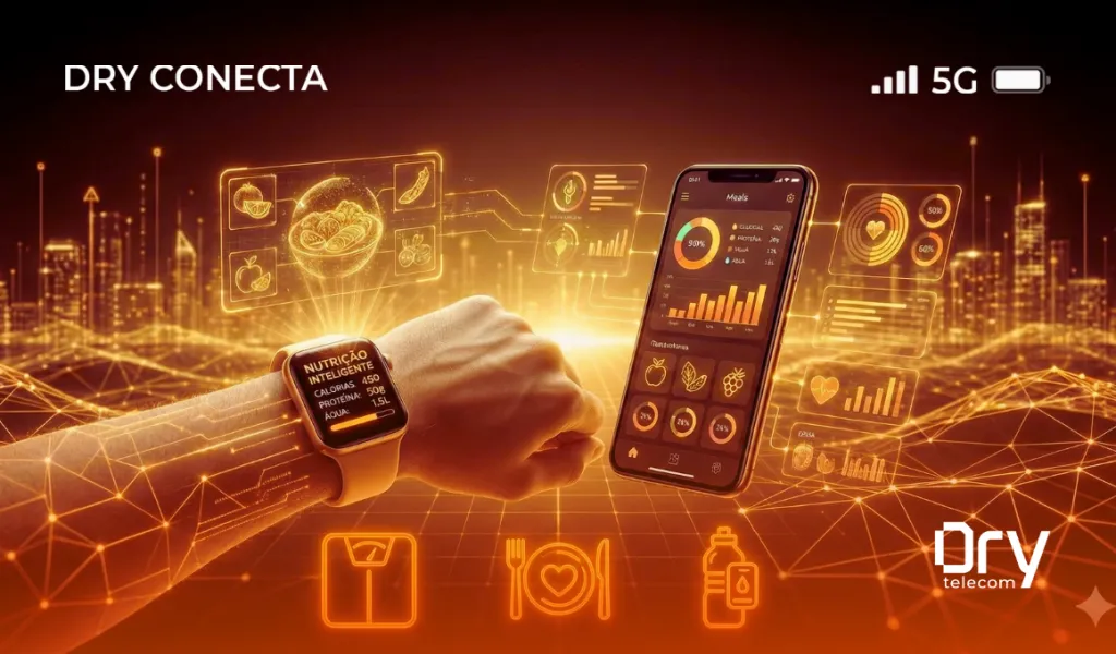 Nutrição Inteligente: Apps e Wearables para Monitorar Sua Alimentarão e Saúde