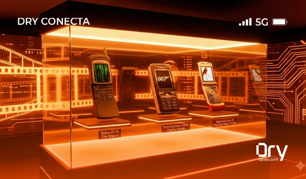 Celulares que Apareceram em Filmes: De Matrix a 007, os Aparelhos que Viraram Ícones do Cinema