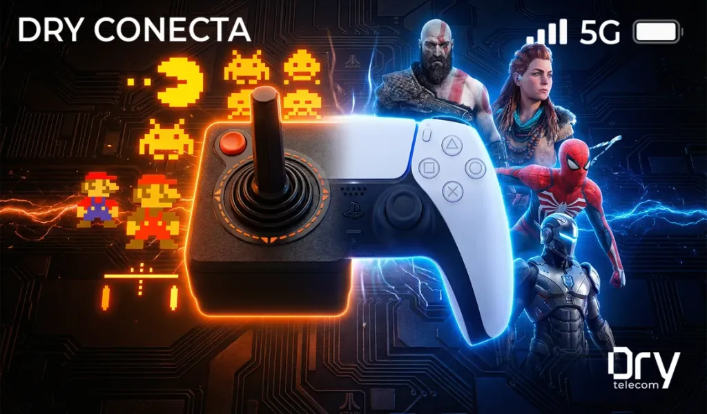 A História dos Videogames: Do Atari ao PlayStation 6