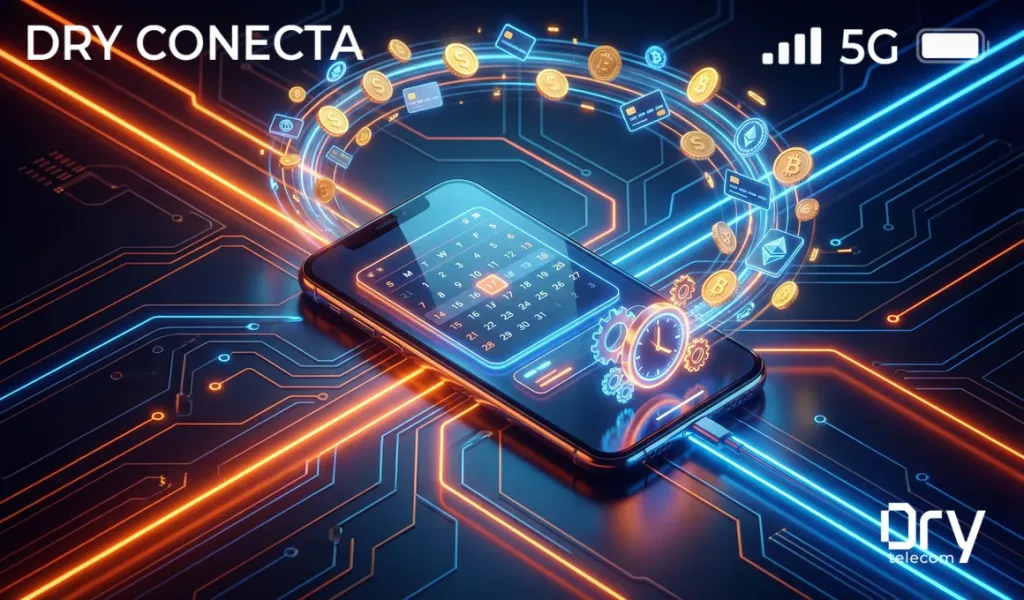 Recarga Programada: Nunca Mais Fique sem Créditos na Dry
