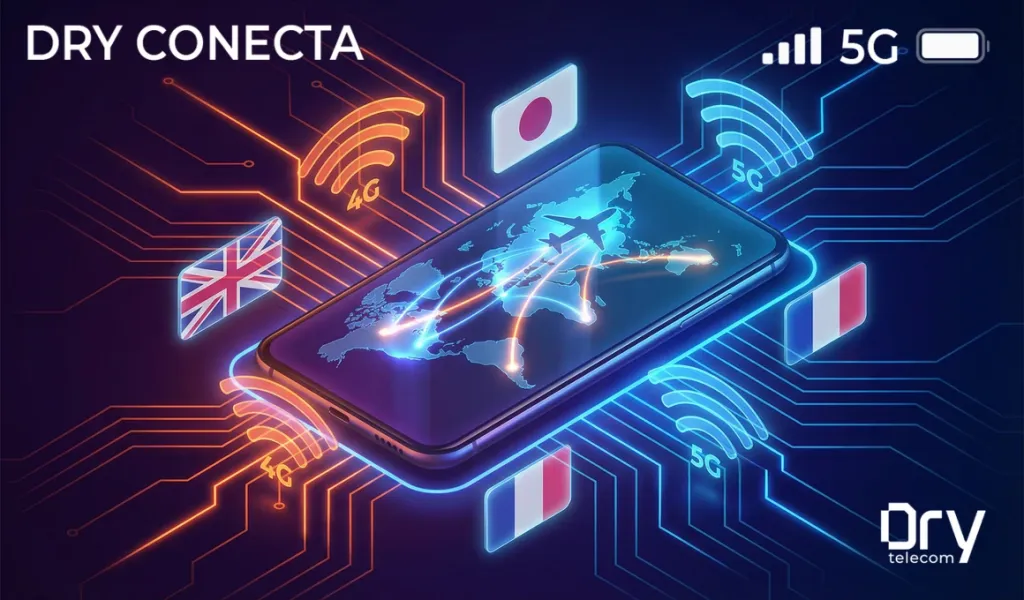 Roaming Internacional: Como Usar Seu Celular no Exterior com a Dry