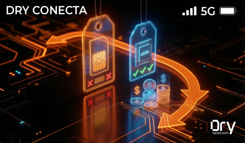 Dry Conecta vs Planos Tradicionais: Por Que a Operadora Digital Custa Menos