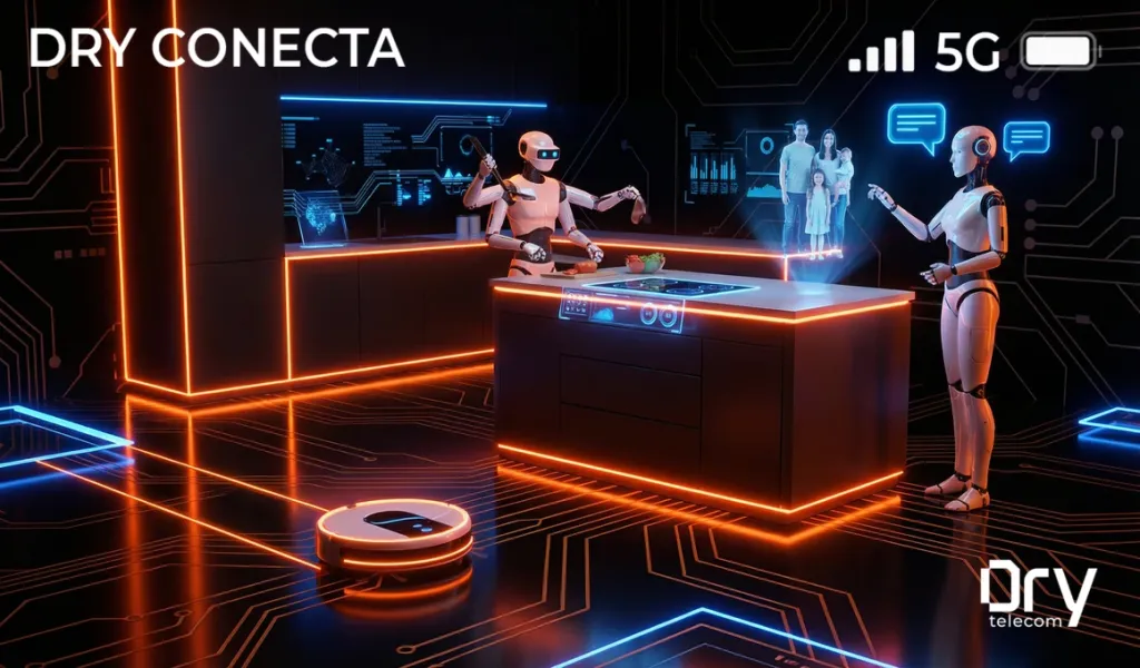 Robôs Domésticos em 2026: Os Gadgets que Limpam, Cozinham e Conversam