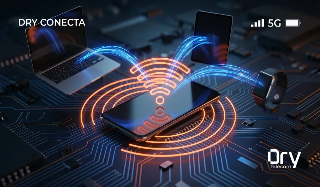 Como Compartilhar Internet do Celular: Roteador Wi-Fi Portátil