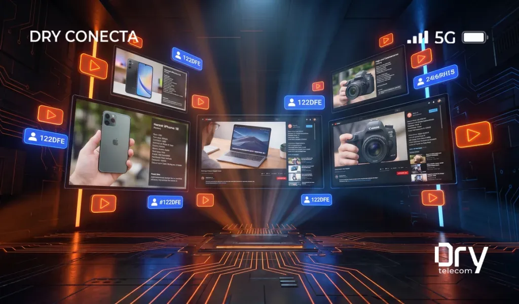 Os Influenciadores de Tech Mais Seguidos do Brasil em 2026