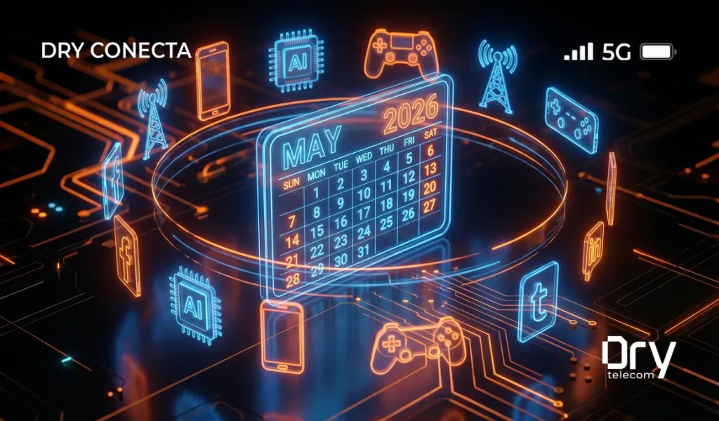 Retrospectiva Tech Maio 2026: Tudo que Aconteceu no Mundo da Tecnologia