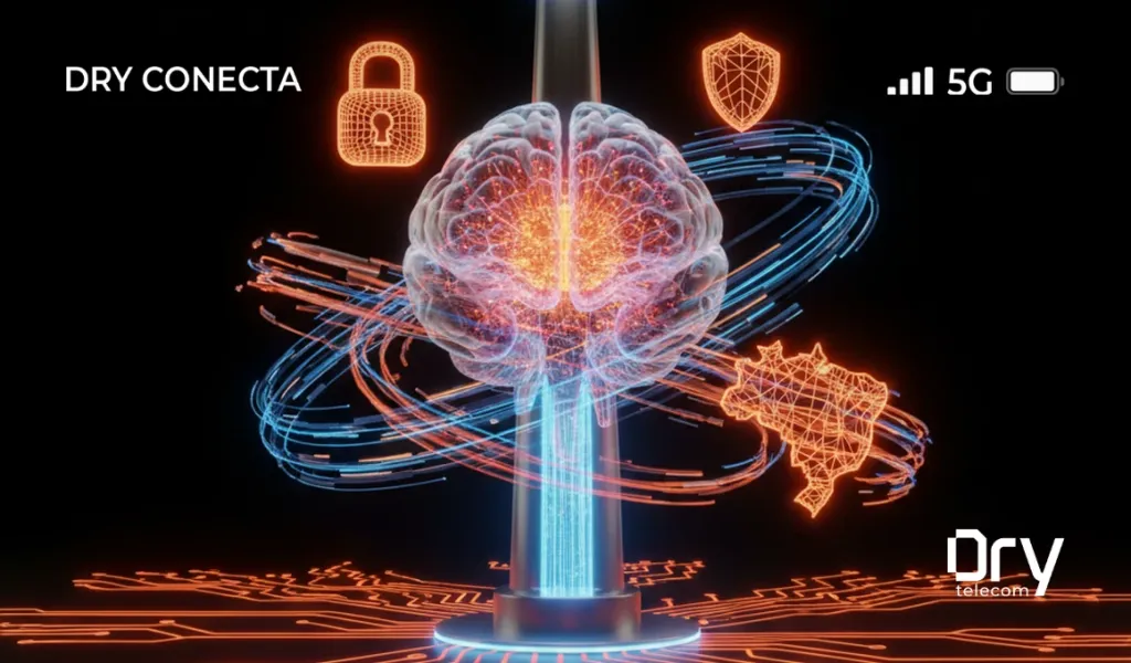 IA e 5G: Como a Inteligência Artificial Reforça a Segurança de Dados no Brasil
