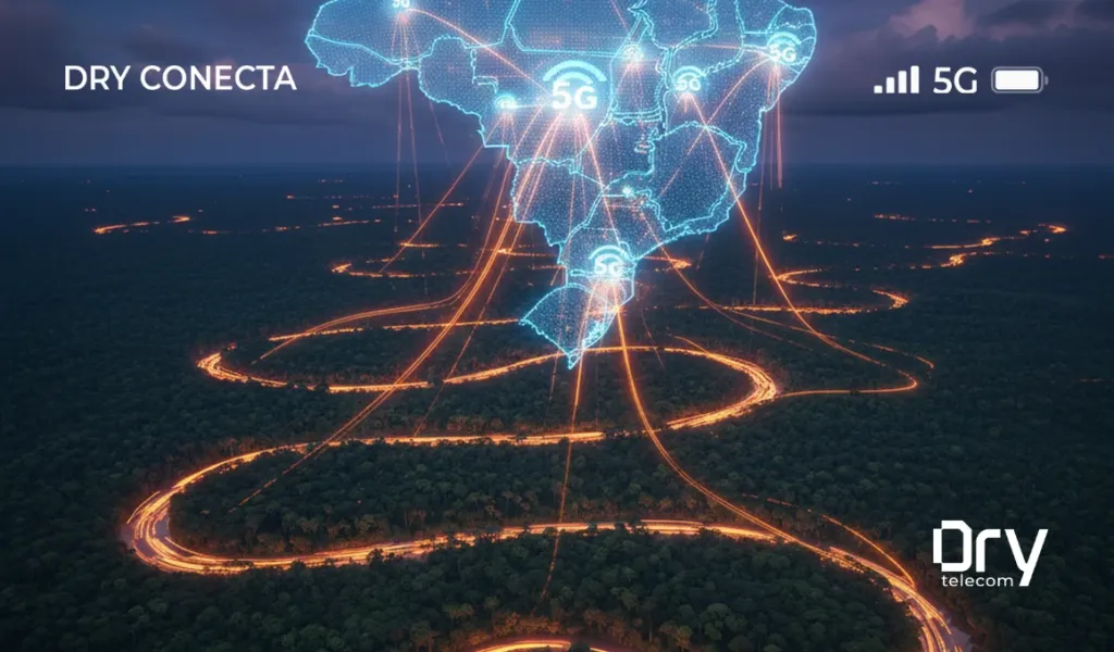 Brasil Conectado em 2026: Recordes da Internet, Revolução Fluvial na Amazônia e o Impacto do 5G e eSIM