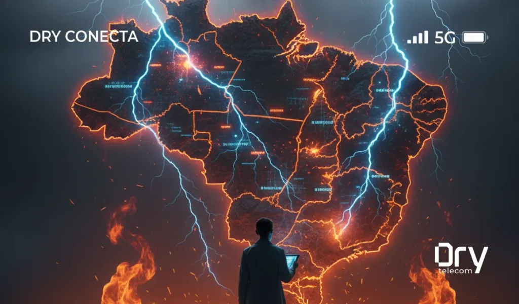 Brasil: O País com Mais Raios no Mundo? Conectividade e Meteorologia em 2026