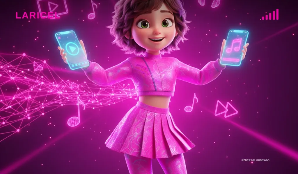 LariCel: Maratone Séries e Músicas Sem Descontar da Sua Franquia de Dados em 2026