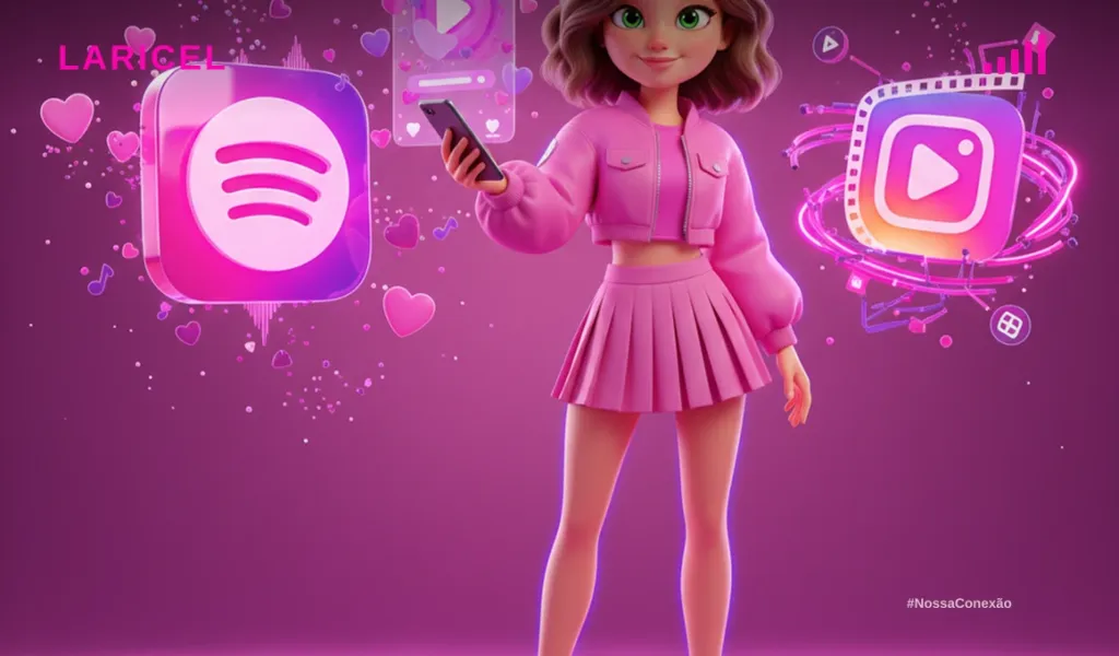 LariCel: TikTok, Reels e Spotify Ilimitados para Criadores e Amantes da Música em 2026