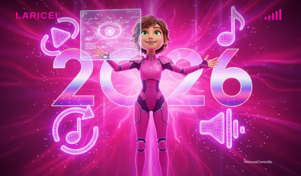 LariCel: Verão 2026 de Reels, YouTube e Spotify Ilimitados para Você Conectar Sem Parar!