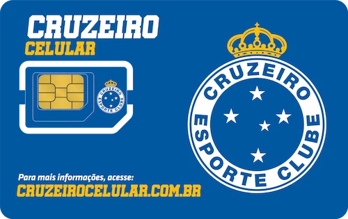 Cruzeiro Celular, chip do Cruzeiro Esporte Clube