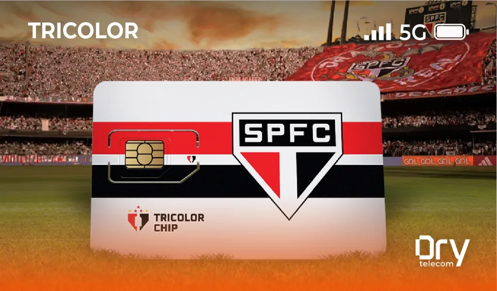 Tricolor Chip: a operadora de 20 milhões de torcedores!