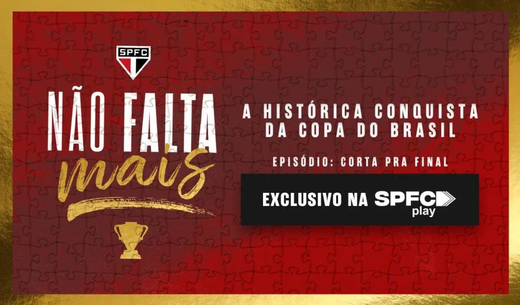 Quarto episódio da série sobre a histórica conquista da Copa do Brasil do São Paulo FC é lançado!