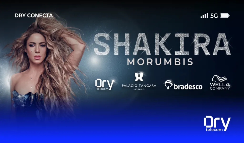 Shakira no Brasil: Dry vai proporcionar experiência exclusiva para o show!