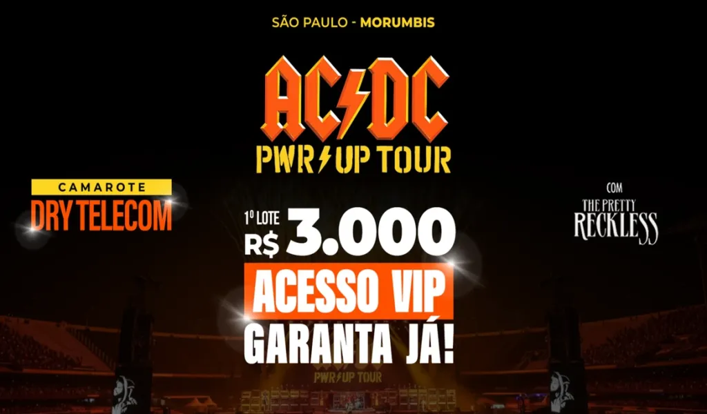 AC/DC no Brasil 2026: Tudo Sobre os Shows no Morumbi (Datas, Ingressos e Setlist)