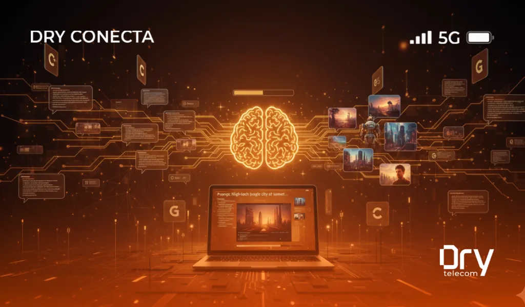 De Textos a Imagens em Minutos: Como Usar Ferramentas de IA (ChatGPT, Gemini e Outros) para Turbinar Estudos e o Trabalho Diário