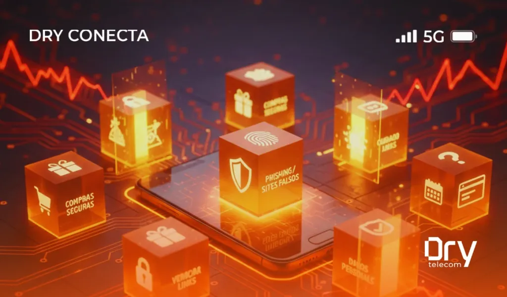 Guia de Segurança Digital para o Fim de Ano: 7 Dicas para Proteger seu Celular e suas Compras de Natal