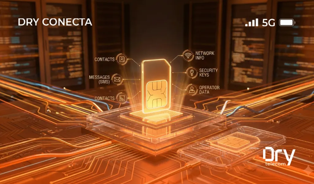 O que Realmente Fica Salvo no Seu Chip? Acabe com o Mistério!