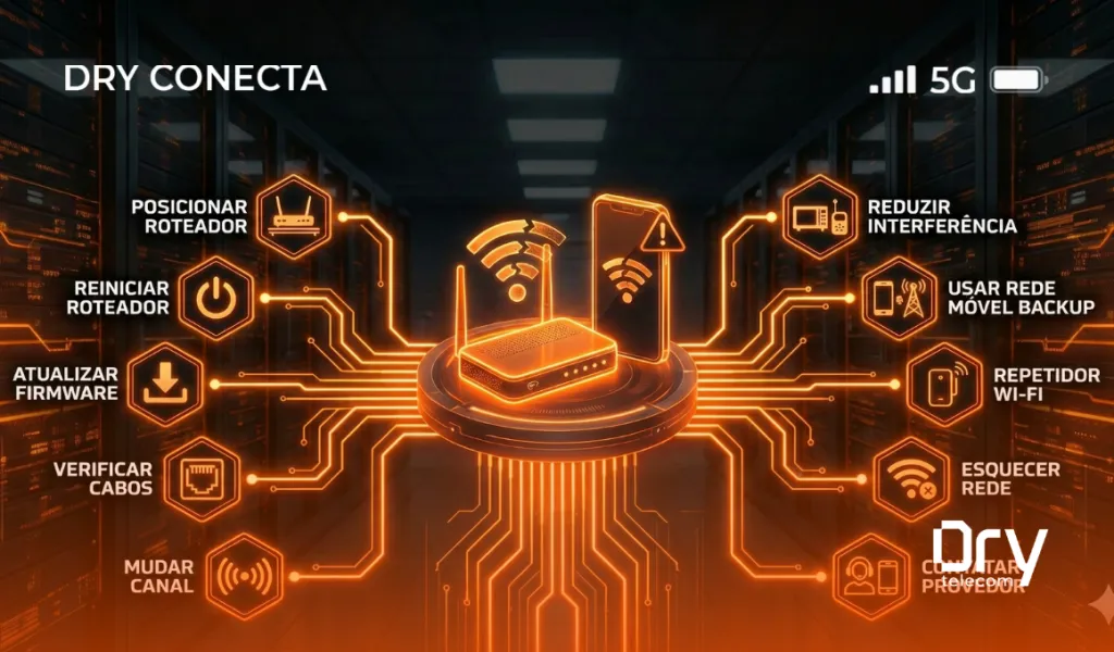 Wi-Fi Caindo Toda Hora? 10 Soluções Práticas para Estabilizar sua Conexão