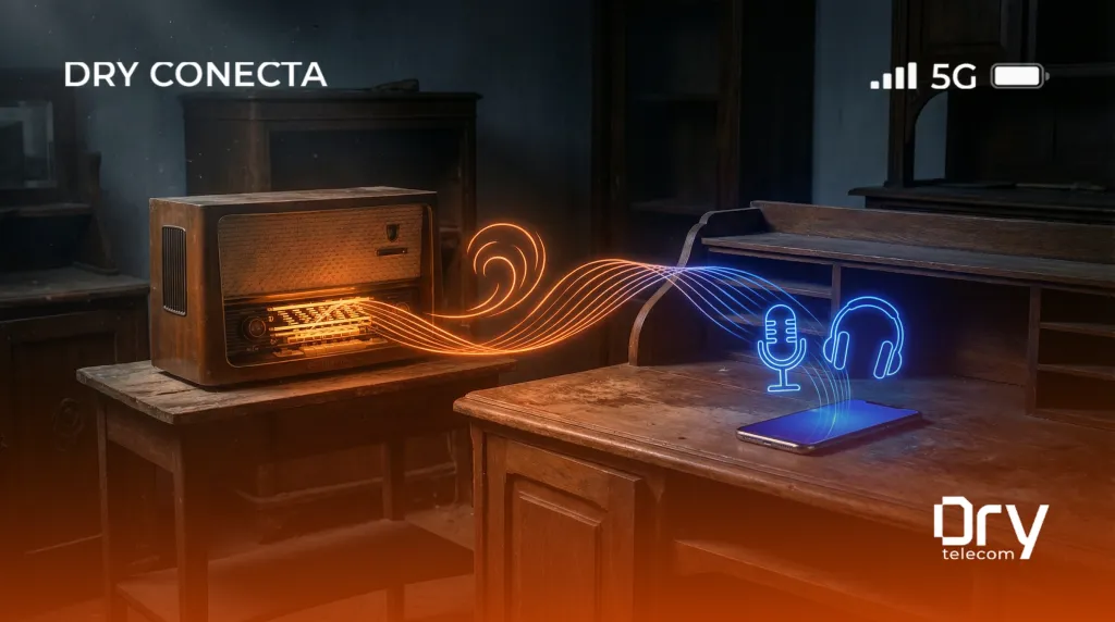 A História do Rádio: Da Telegrafia Sem Fio ao Podcast