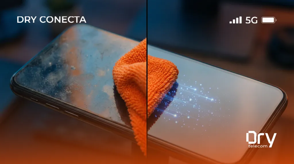 Como Limpar a Tela do Celular Corretamente (Sem Arranhar!)