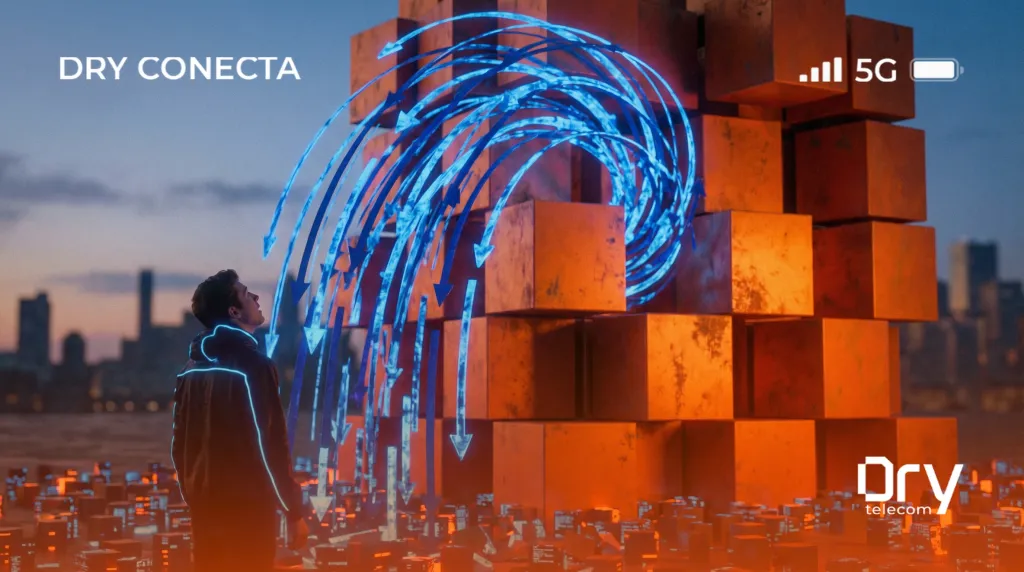 GB que Acumulam: Como Funciona a Vantagem da Dry Telecom