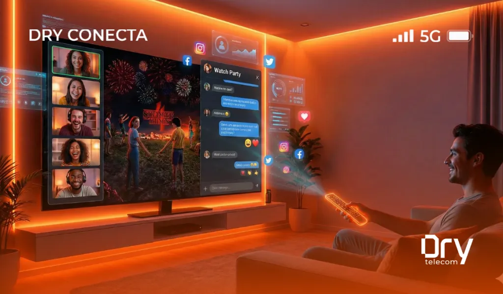 O Fenômeno das “Watch Parties”: Como Assistir Filmes e Séries com Amigos à Distância