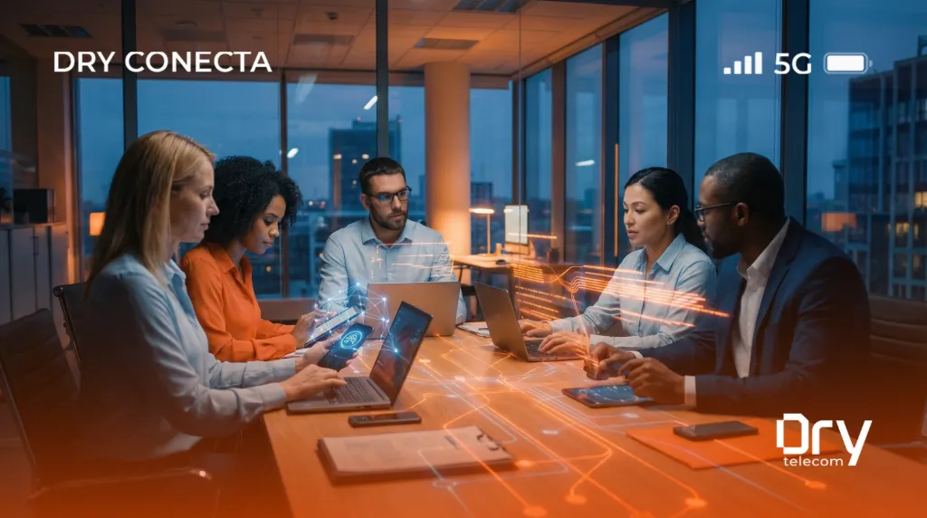 Planos para Empresas na Dry: Conectividade e Gestão para o seu Negócio
