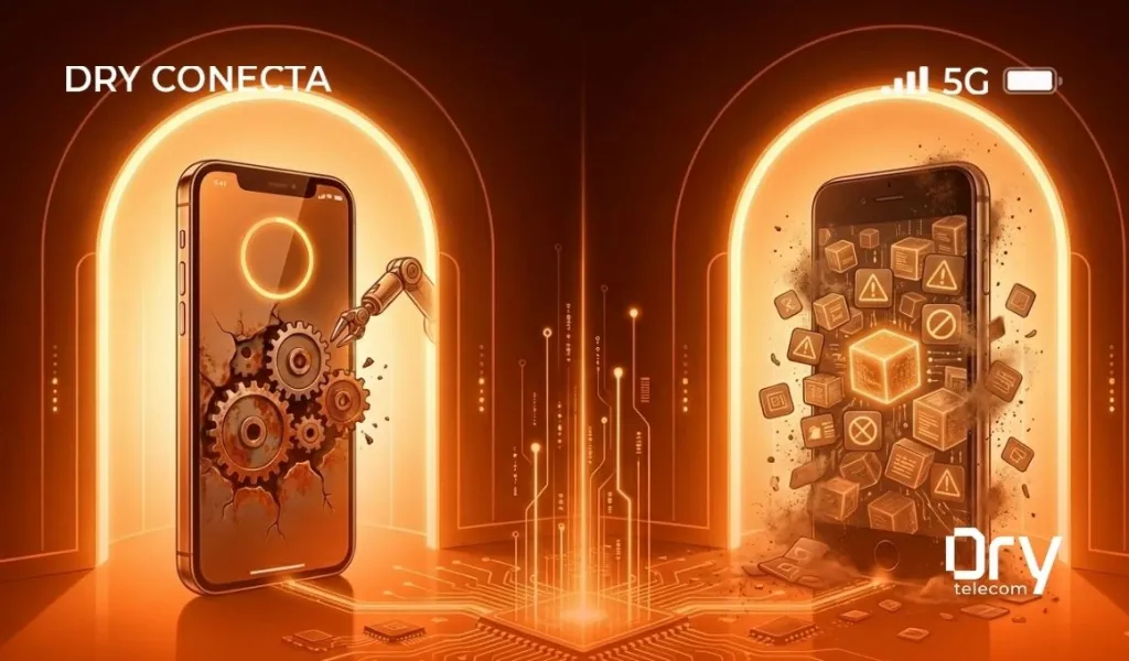 Por que meu Celular Fica Lento? Obsolescência Programada vs. Falta de Manutenção