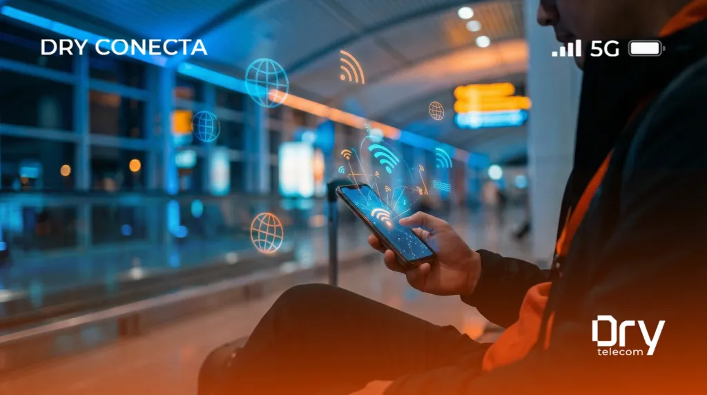 Roaming Internacional com a Dry: Como Usar seu Celular no Exterior