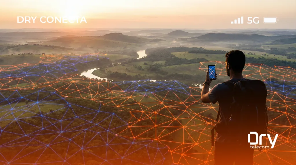 Roaming Nacional com a Dry: Viaje pelo Brasil Sem Pagar Nada a Mais por Isso