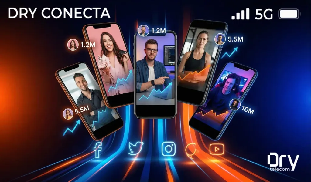 Os Influenciadores Digitais que Mais Cresceram em 2026