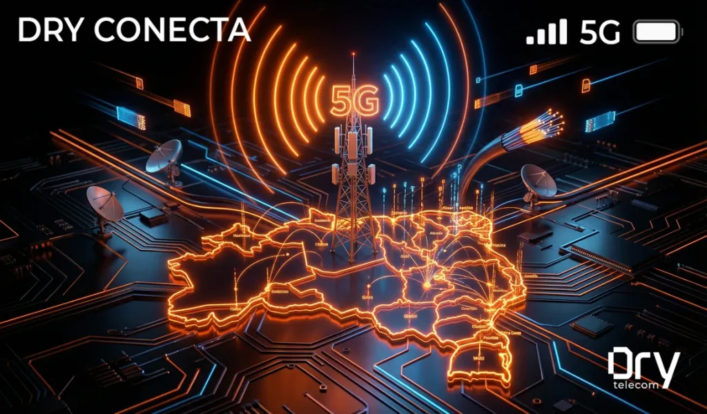 Cobertura 5G da Dry Telecom: Onde Já Funciona e O Que Esperar em 2026