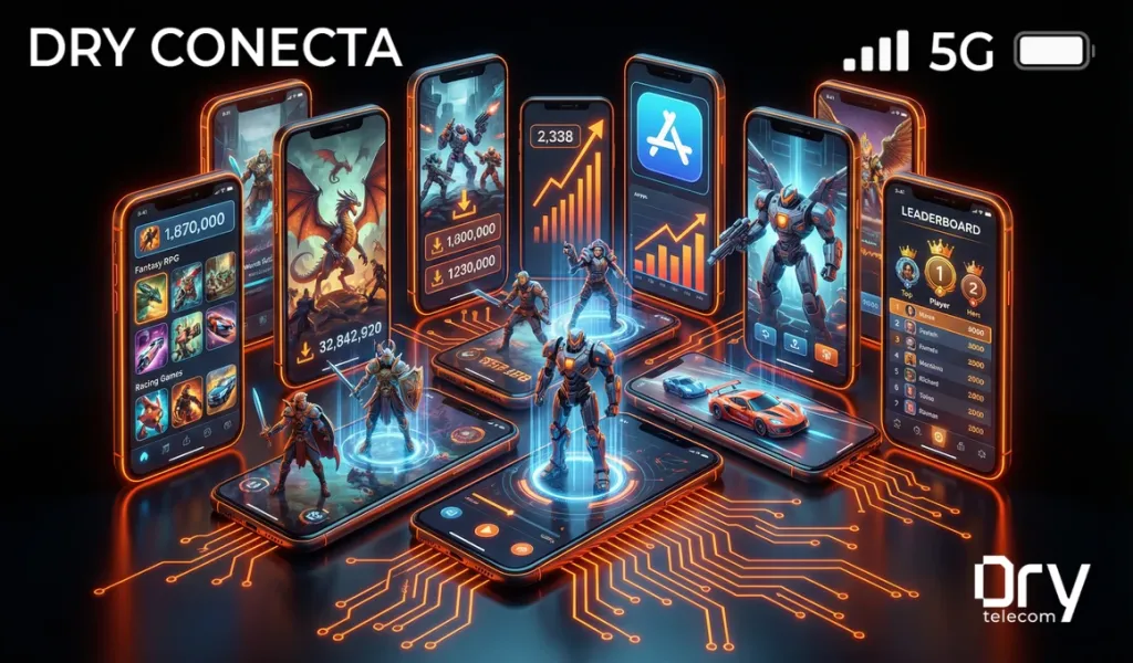 Os Jogos Mobile Mais Baixados de Março 2026: A Lista Definitiva!