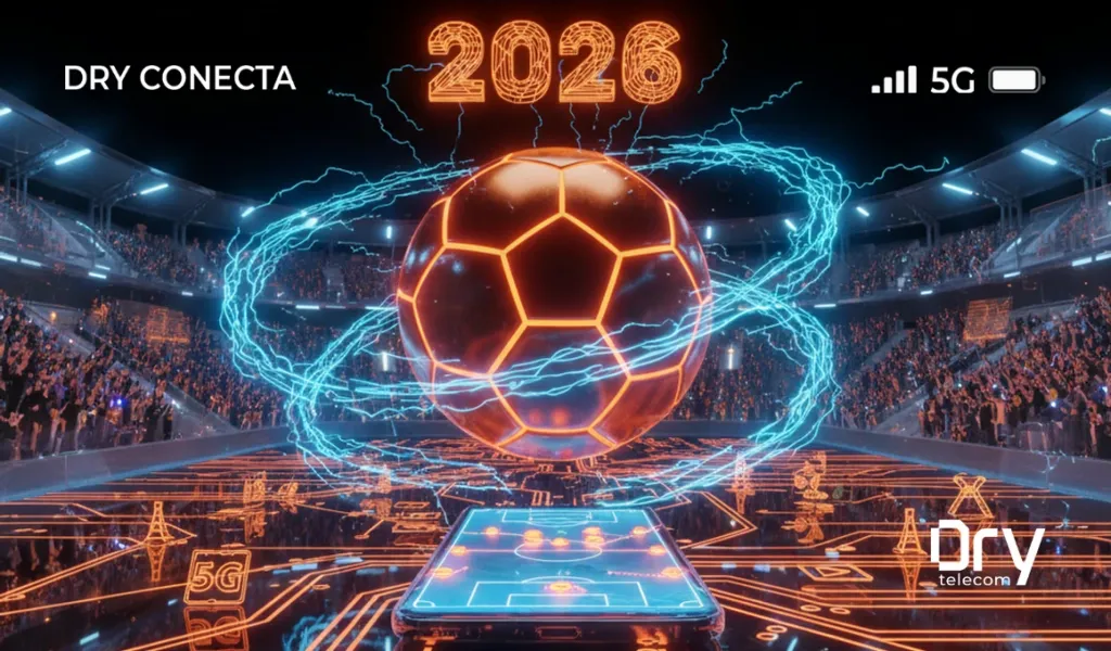 5G e Tecnologia na Copa 2026: A Revolução que Você Vai Sentir nos Estádios e na Tela!
